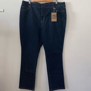 LLBean Blue Slim Leg Skinny jeans